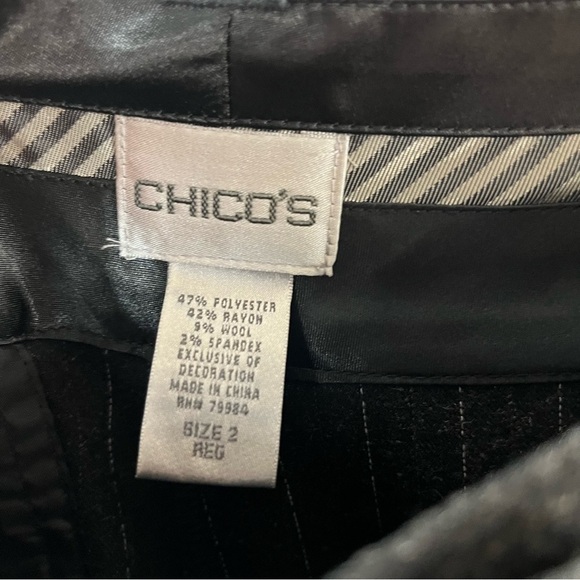 Chico's NWT Modern Fit Pants Trousers - Picture 3 of 9
